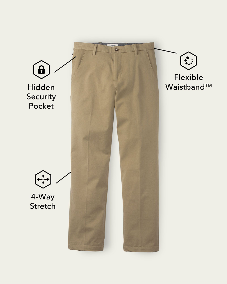 (image for) Concise Workday Khakis, Straight Fit